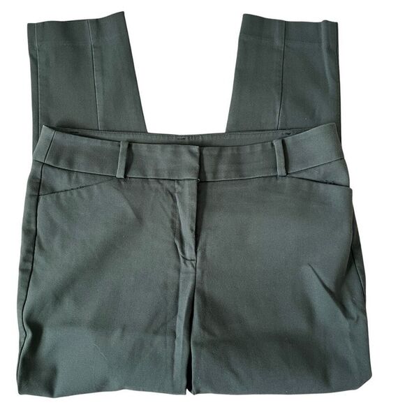 Loft Gray Julie Fit Ankle Pants Size 10 Petite - Picture 1 of 6